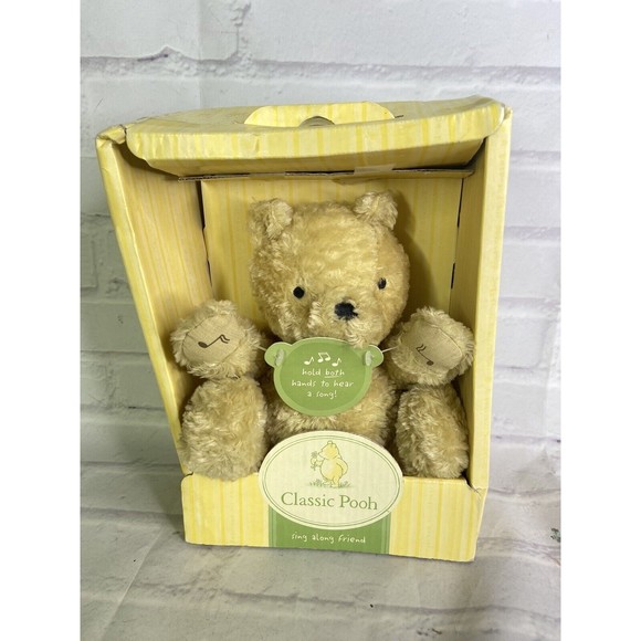 Disney Classic Winnie The POOH Sing Along Bear Musical...